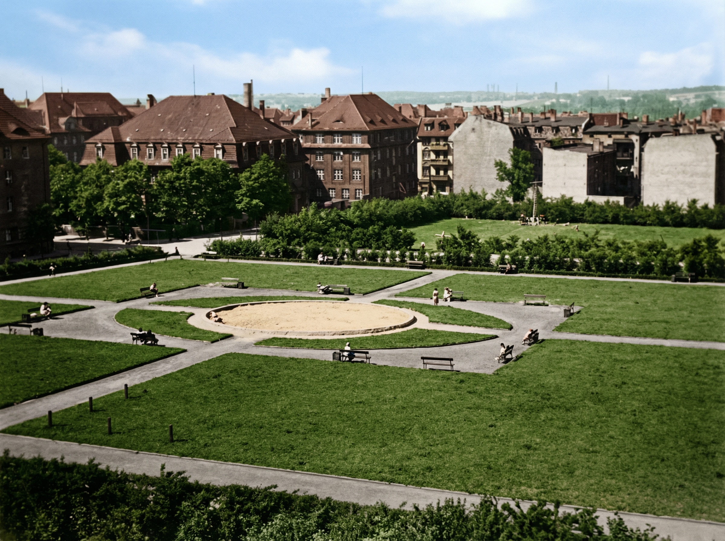Archiwalne zdjęcie gmachu Muzeum Śląskiego